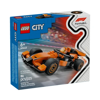 Gambar LEGO City F1 Driver With Mclaren Race Car