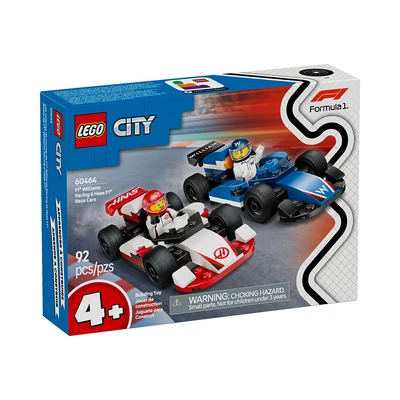 Gambar LEGO City F1 Williams Racing & Haas F1 Race Cars