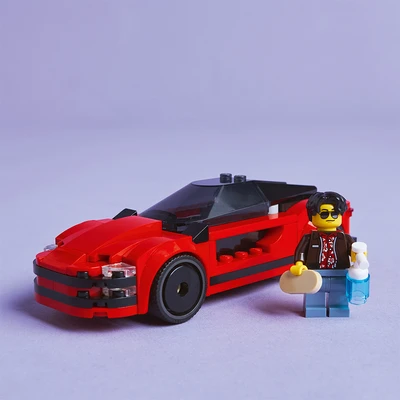 Gambar LEGO City Sports Car - Merah