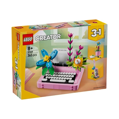Gambar LEGO Creator 3 In 1 Typewriter With Flowers
