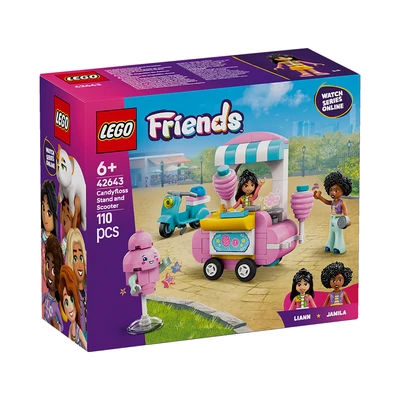 Gambar LEGO Friends Candyfloss Stand & Scooter