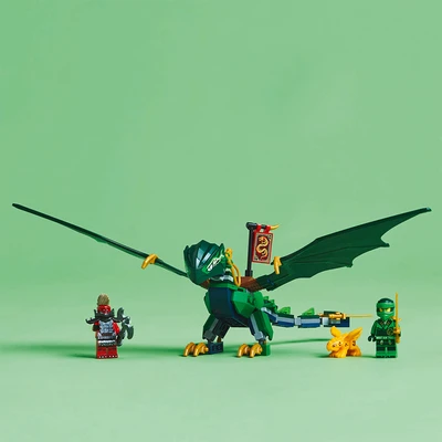 Gambar LEGO Ninjago Lloyds Green Forest Dragon