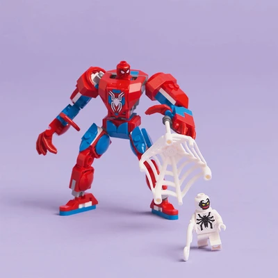 Gambar LEGO Marvel Spiderman Mech Vs Anti Venom