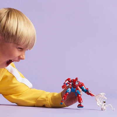 Gambar LEGO Marvel Spiderman Mech Vs Anti Venom