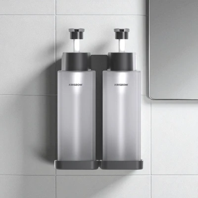 Gambar Krisbow 300 Ml Dispenser Sabun Cair Manual Double Cd-2053C