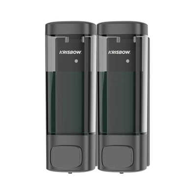Gambar Krisbow 300 Ml Dispenser Sabun Cair Manual Double Cd-2063C