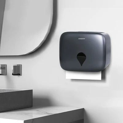 Gambar Krisbow Nfold Dispenser Tissue - Abu-Abu