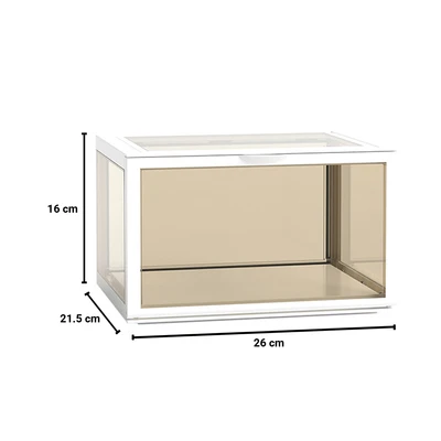 Gambar Stora Kotak Pajang Action Figure 26x21.5x16 cm - Putih