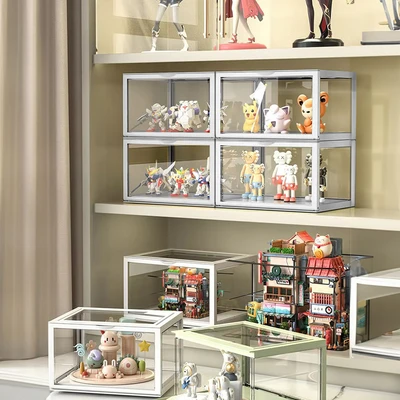 Gambar Stora Kotak Pajang Action Figure 26x21.5x16 cm - Putih