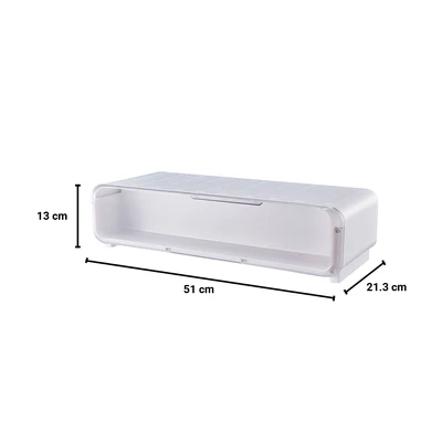 Gambar Stora Kotak Pajang Action Figure Table Top 51x21.3x13 cm - Putih