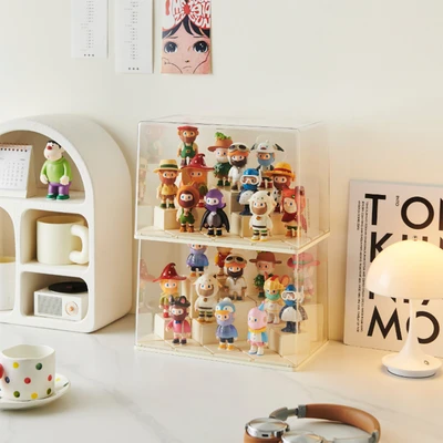 Gambar Stora Kotak Pajang Action Figure Adjustable Stage 30.8x18.8x21 cm