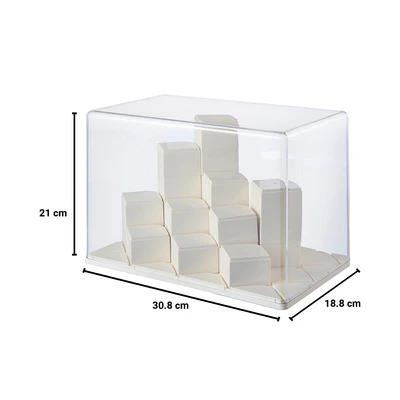 Gambar Stora Kotak Pajang Action Figure Adjustable Stage 30.8x18.8x21 cm