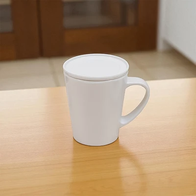 Gambar Delicia Prima Mug Dengan Tutup 400 ml - Putih Ivory
