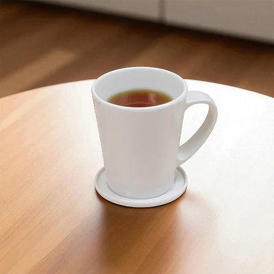 Gambar Delicia Prima Mug Dengan Tutup 400 ml - Putih Ivory