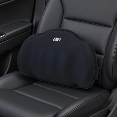 Gambar Skechers Bantal Punggung Kursi Mobil Premium - Hitam