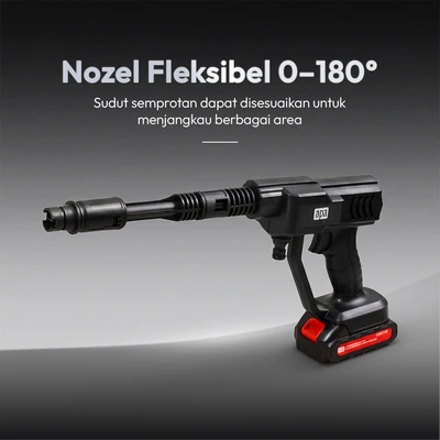 Gambar APA Jet Pressure Cleaner Cordless - Hitam