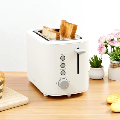 Gambar Kris Toaster 2 Slice Metal 870 watt - Putih