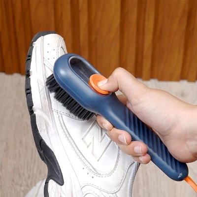 Gambar Proclean Sikat Sepatu Dengan Dispenser Sabun - Biru