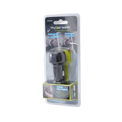 Gambar Hypersonic Charger Mobil Smart Quick - Hitam