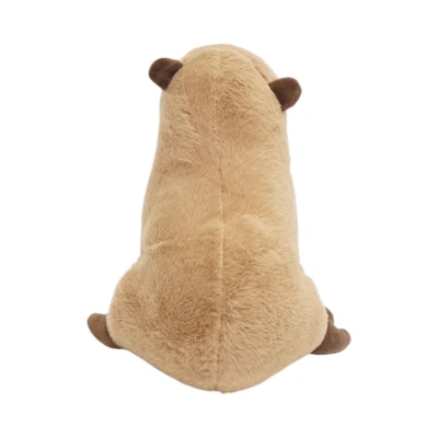 Gambar Pretty Missy Boneka Plush Capybara Sitting 30 Cm - Cokelat