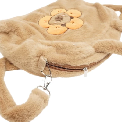 Gambar Pretty Missy Tas Tangan Capybara Flower - Cokelat