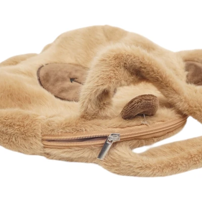 Gambar Pretty Missy Tas Tangan Capybara - Cokelat