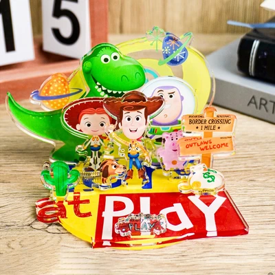 Gambar Jandoon Holder Smartphone Stand Akrilik Large Toy Story - Mix