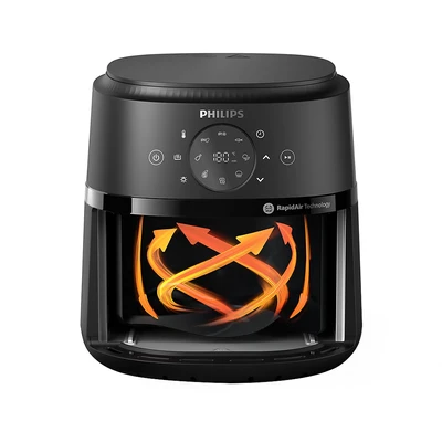 Gambar Philips Air Fryer 3.2 Liter 800 Watt NA210/00 - Hitam