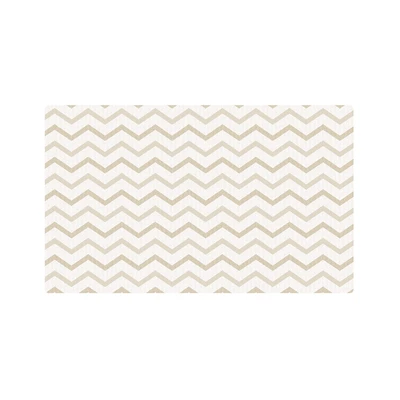 Gambar Forhom Karpet Lipat Chevron 140x230 cm - Cokelat