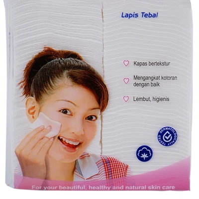 Gambar Selection Kapas Pembersih Wajah Special Lapis Tebal 120 Pcs - Putih