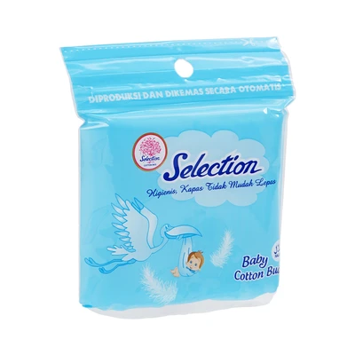 Gambar Selection Cotton Buds Baby Set 100 Pcs - Putih