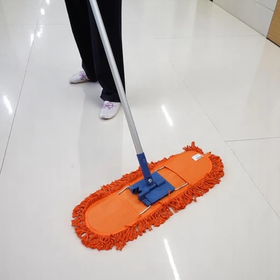 Gambar Krisbow Alat Pel Microfiber 24 Inch - Oranye