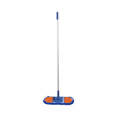 Gambar Krisbow Alat Pel Microfiber 18 Inch - Biru/Oranye
