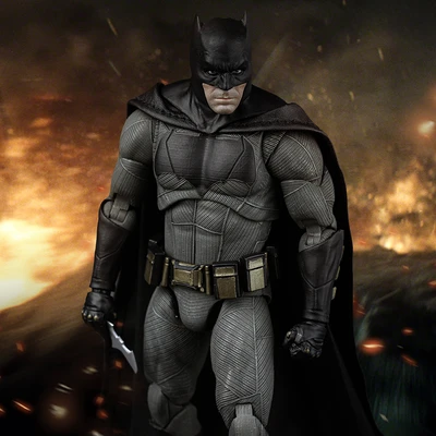 Gambar Top Gear Fondjoy Action Figure Justice League Batman W2 19 cm - Hitam