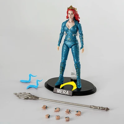 Gambar Top Gear Fondjoy Action Figure Justice League Mera W2 19 cm - Biru