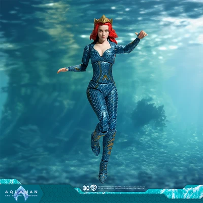 Gambar Top Gear Fondjoy Action Figure Justice League Mera W2 19 cm - Biru