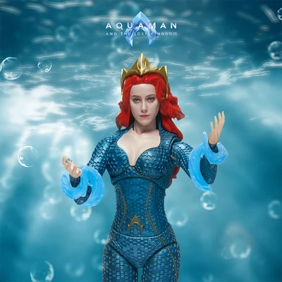 Gambar Top Gear Fondjoy Action Figure Justice League Mera W2 19 cm - Biru