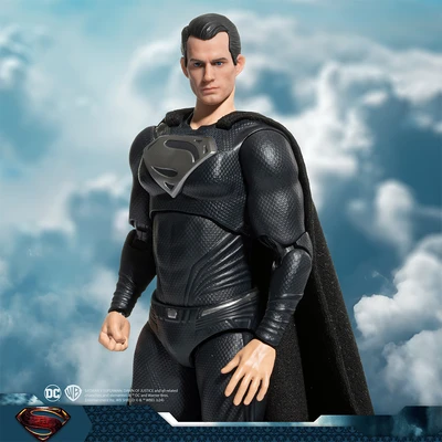 Gambar Top Gear Fondjoy Action Figure Justice League Superman W2 19 cm - Hitam