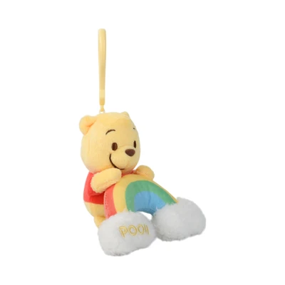 Gambar Potdemiel Gantungan Kunci Pooh Floppy Rainbow - Mix