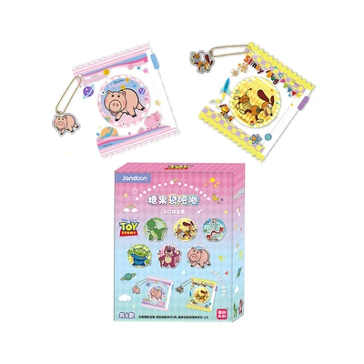 Gambar Jandoon Gantungan Kunci Candy Bags Dengan Badge Toy Story Random