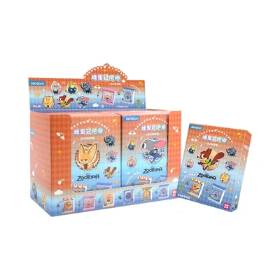 Gambar Jandoon Set Gantungan Kunci Candy Bags Dengan Pin Zootopia Random