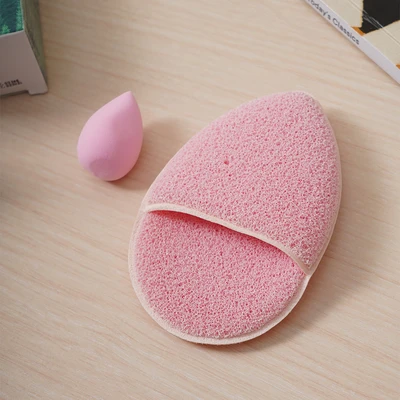 Gambar Ataru Spons Makeup & Pembersih Wajah Set 2 pcs - Pink