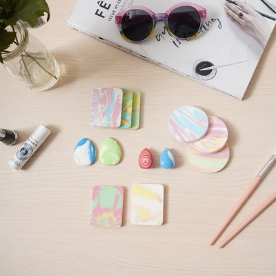 Gambar Ataru Spons Make Up Ombre Set 12 pcs - Mix