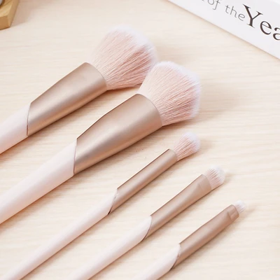 Gambar Ataru Kuas Makeup Set 5 pcs - Rose Gold