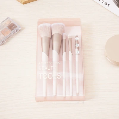 Gambar Ataru Kuas Makeup Set 5 pcs - Rose Gold
