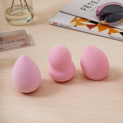 Gambar Ataru Set Spons Makeup & Scrub Wajah - Pink