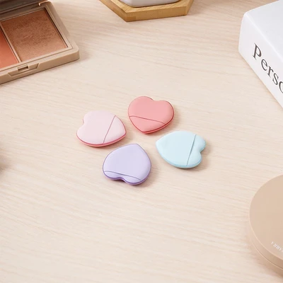 Gambar Ataru Spons Makeup Heart Small Set 4 pcs - Mix