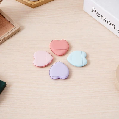 Gambar Ataru Spons Makeup Heart Small Set 4 pcs - Mix