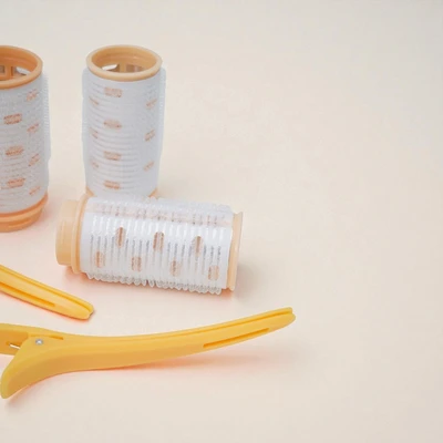 Jual Ataru Set 5 Pcs Roll Jepit Rambut Kuning Original | AZKO