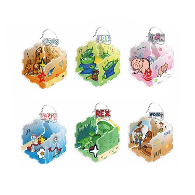 Gambar Jandoon Gantungan Kunci Diy Puzzle Toys Story Random